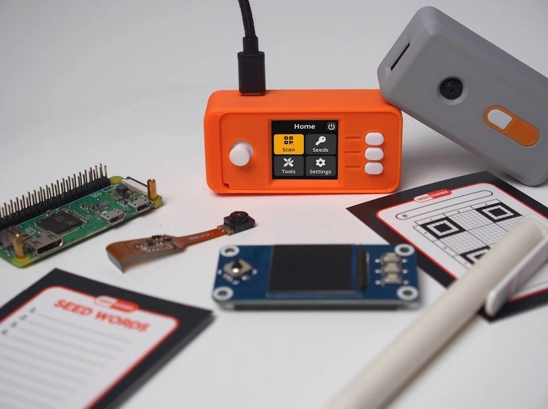 Inicio billetera de hardware seedsigner