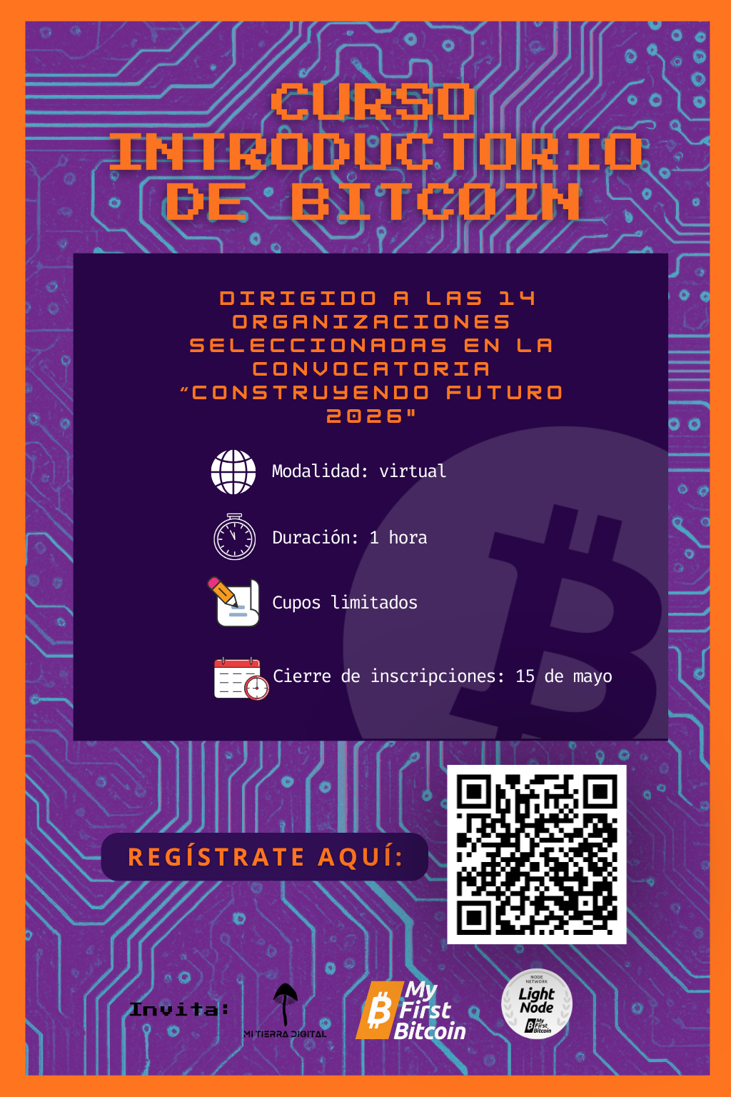 invita a todas las organizaciones postúlate